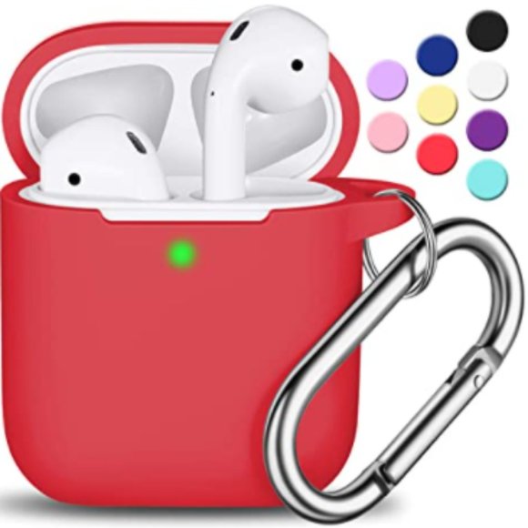 AirPods Case Cover with Keychain, Full Protective - Picture 1 of 7